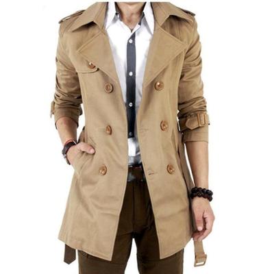 Herren Frühling und Herbst Outdoor Winddichte Jacke Taillierte Casual Business Jacke Stehkragen Bürojacke