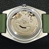 AUTOMATIC 46941 VINTAGE ORIENT JAPAN MENS GREEN COLOR DIAL WATCH A701817-5 R207-a701817