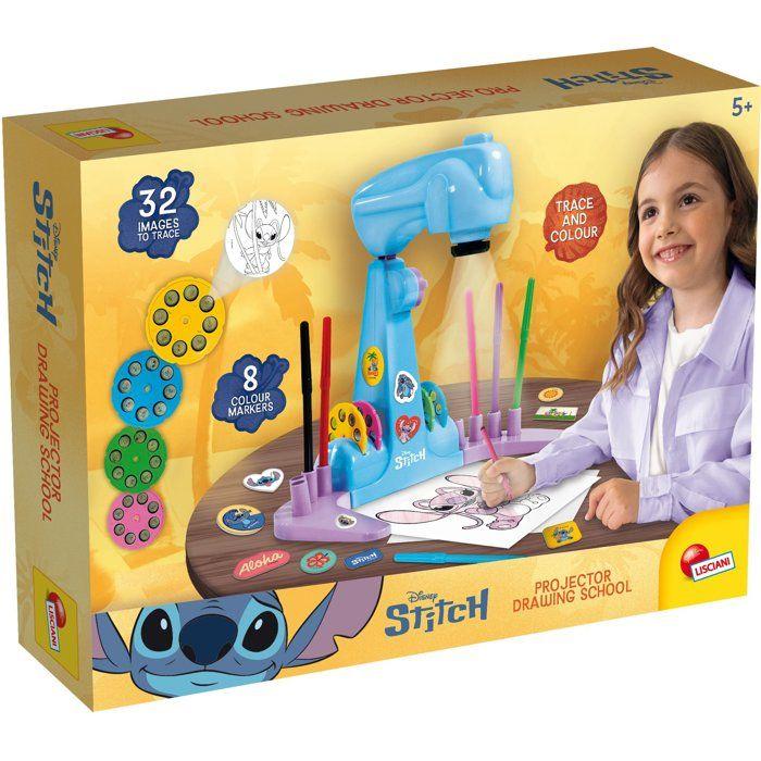 Proiettore di disegni con accessori - LISCIANI - Stitch - 32 immagini da ricalcare - Apprendimento del disegno