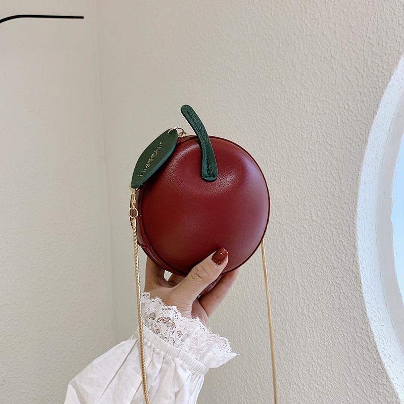 Yogodlns Kruhové mini crossbody kabelky pro ženy Candy barevné provedení Dámské kabelky přes rameno Dívčí kabelky Peněženka Summer Chain Messenger