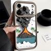 Mountain Road Print Case For iPhone 17 Pro Max Case iPhone 16 15 14 13 Pro Max 11 17e 16e Shockproof Bumper Soft Silicone Phone Cover Cases