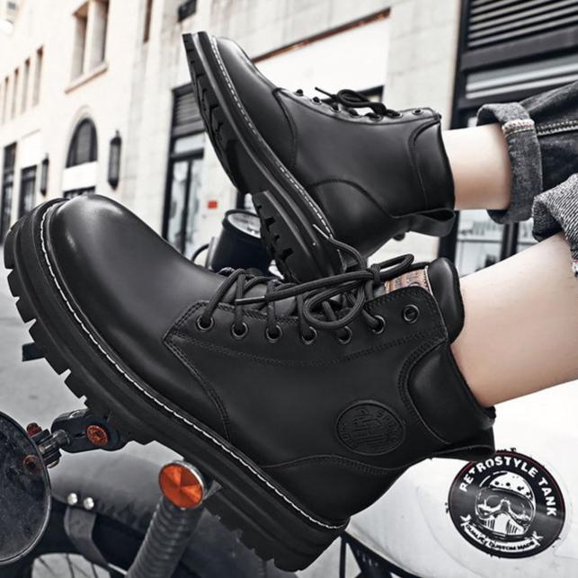 Pánské letní odolné stavební martinské boty, pracovní oděvy, nepromokavé a protiskluzové, horolezecké, jarní