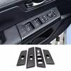 For Honda CRV CR-V -2024 Carbon Fiber Inner Window Switch Panel Cover Trim