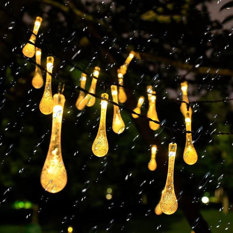 2025 New Year Solar String Lights Courtyard Bee Led Lights Outdoor Waterproof Powered Patio Light Christmas Decorations 224