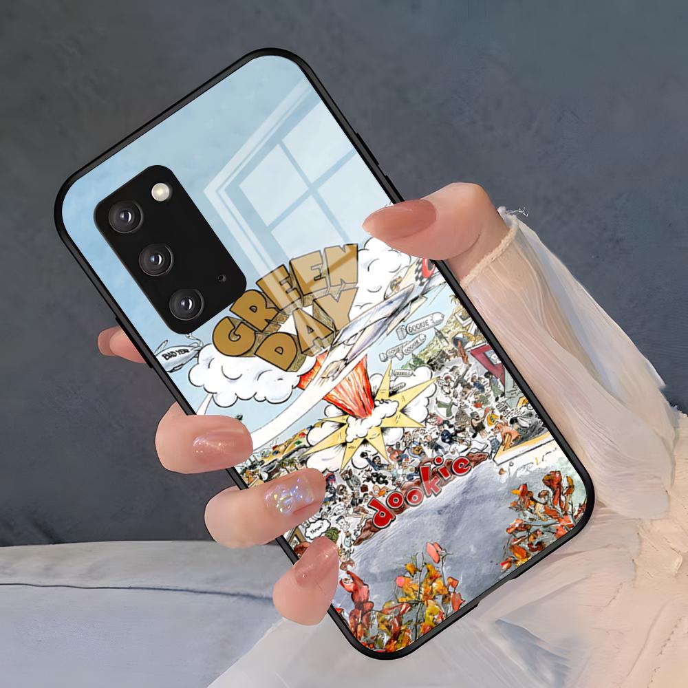 Band Green Day Phone Case For Samsung S26 S25 Plus S20 S20 Plus S22 Ultra S23 FE S21 Plus S21 Ultra Glass Cover