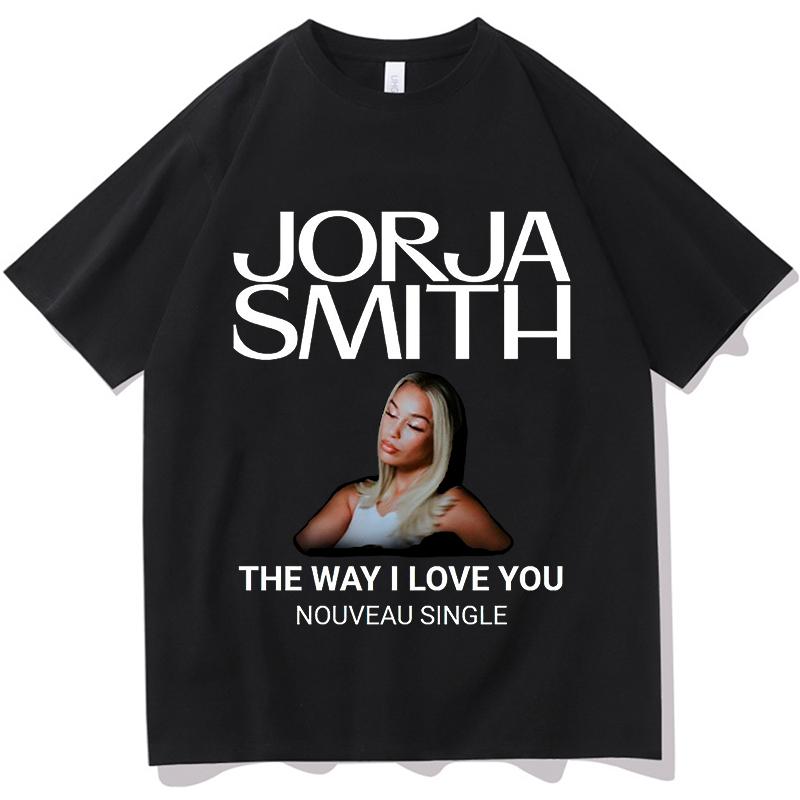 Jorja Smith The Way I Love You Graphic Tshirts Cotton Tshirts Unisex Streetwear Hip Hop Cotton Loose UnisexWomen T Shirts Clothes