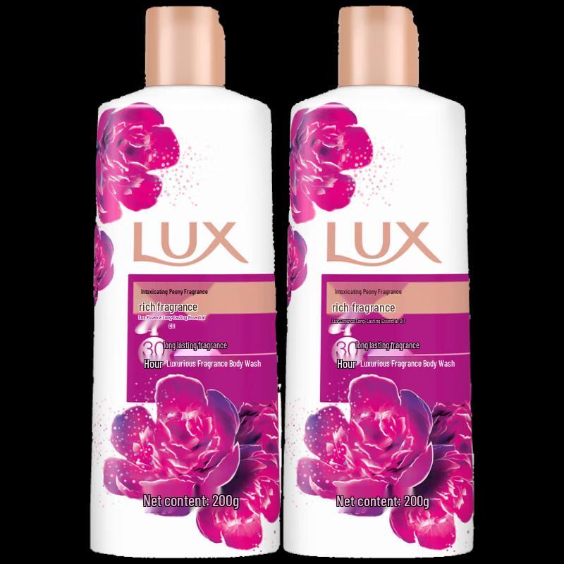 Lux Peony Essential Oil Fragrance Shower Gel