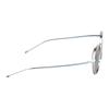 Occhiali da sole rotondi in titanio Thom Browne Occhiali da sole da donna Argento UES119AG0001045