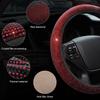Coprivolante universale antiscivolo traspirante da 38 cm con strass scintillanti per donna ragazza con diamanti in cristallo scintillante per auto SUV