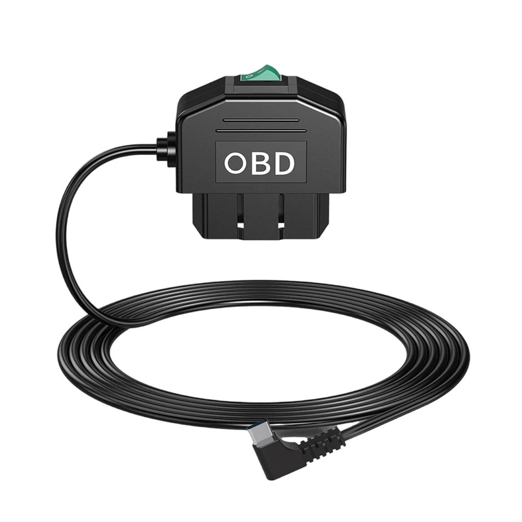 Cablu Înregistrator Auto OBD cu Mod Dublu, Supraveghere Inteligentă la Parcare și Protecții de Tensiune, Cablu OBD de Înaltă Eficiență