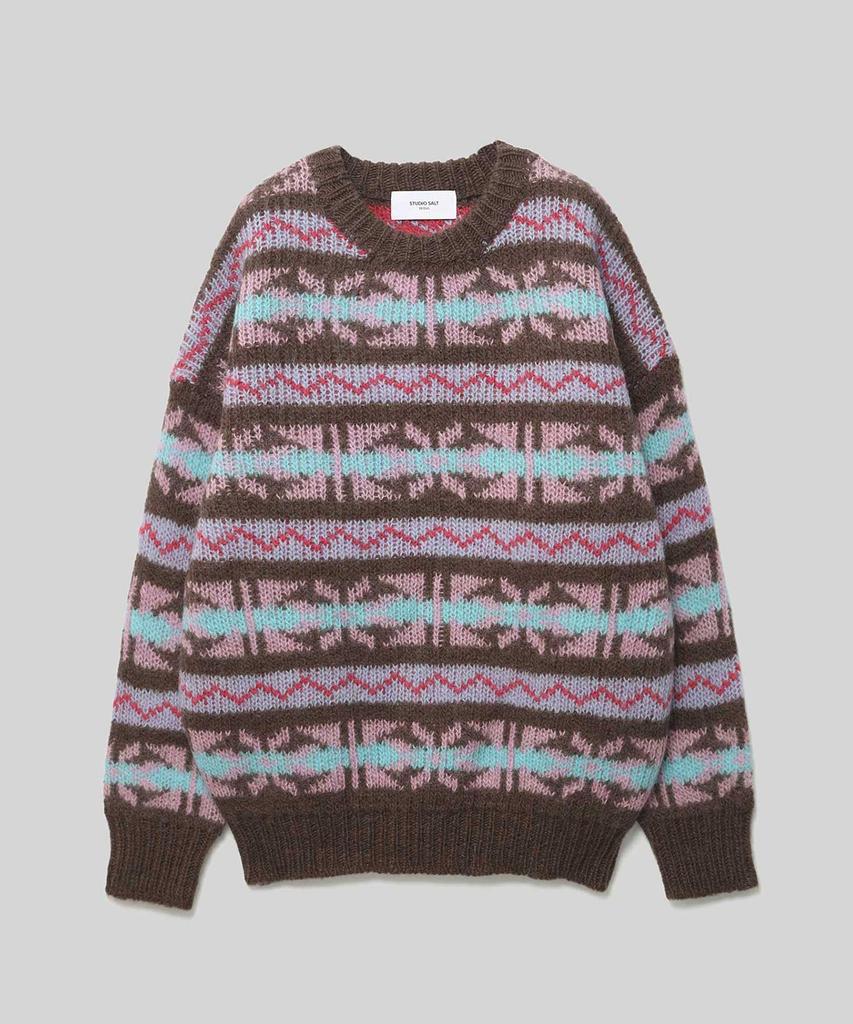 STUDIO SALT Macaron Knit Pullover_Brown