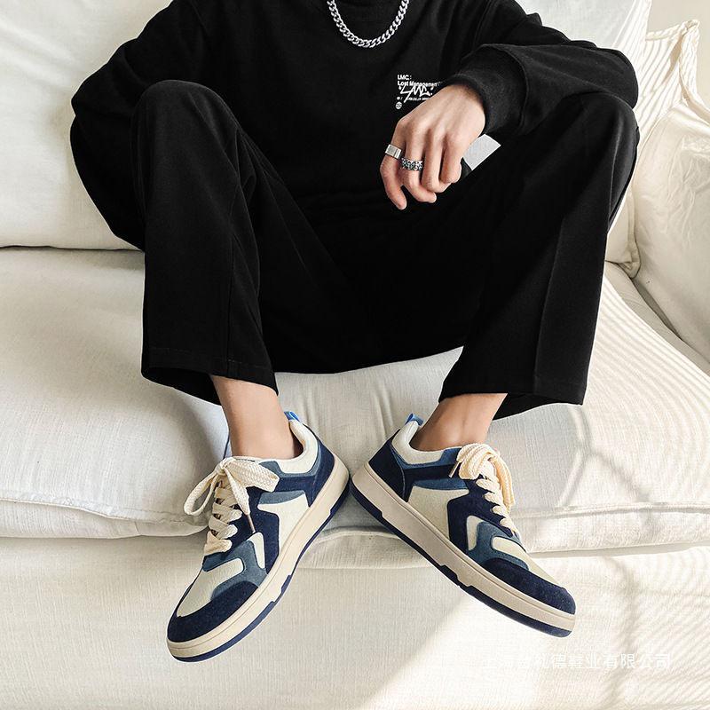 Men's Breathable Canvas Sneakers - 2025 Trendy Casual Korean Style Summer Shoes
