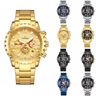 Men's Waterproof Luminous Running Alarm Clock Watch