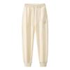 GAGN Women's New Arrival Winter High-Waist Fleece-Lined Purple Sweatpants - Simple, Loose, and Versatile