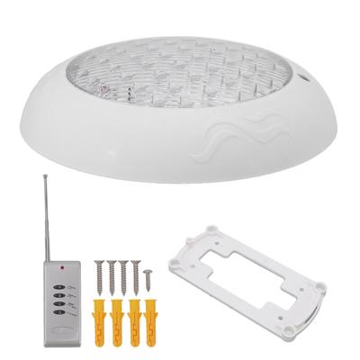 LED Pool Light IP68 Waterproof AC DC12V 35W with Remote Control for Outdoor Swimming Pools White