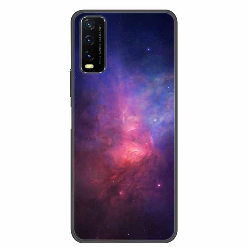For Vivo Y20 Case Marble Soft Silicone Back Case for Vivo Y20S Y20 S Y 20i Phone Cover for Vivo V2027 Y20i Coque Funda Bag