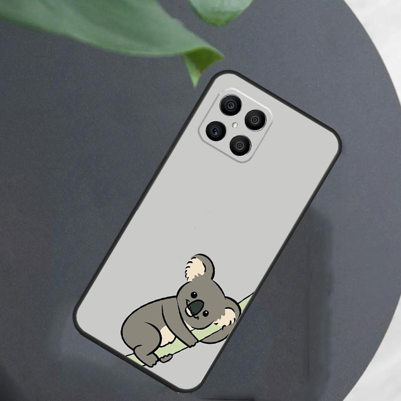 Cartoon Painting Animal Koala For Honor Magic 5 6 7 8 Pro Case For Honor 400 200 50 70 Lite X8c X8b X9a X9b X9c X9d Win RT