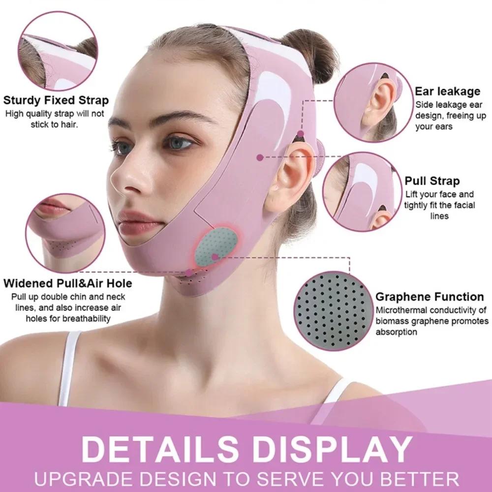 Breathable Face Slimming Bandage V Line Face Shaper Chin Cheek Lift Up Belt Anti Wrinkle Facial Massager Beauty Skin Care Tools