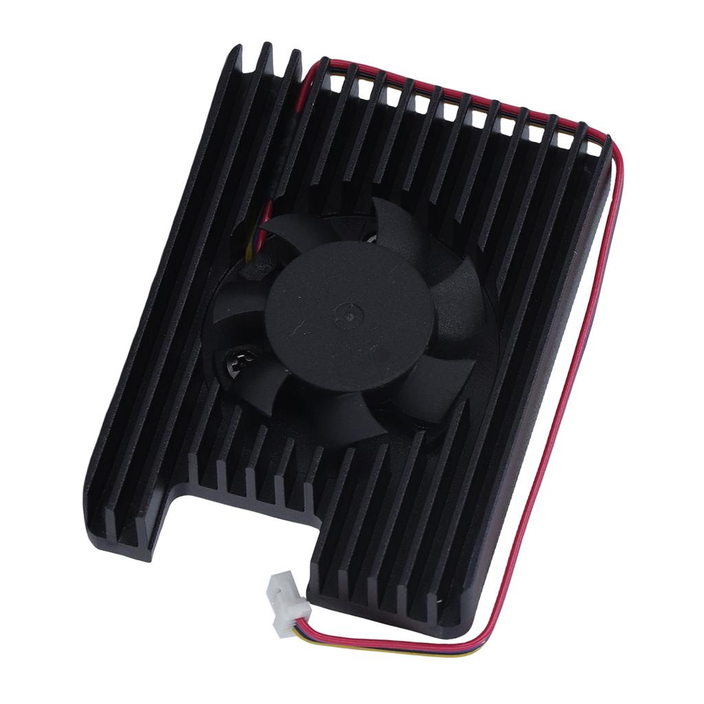 Cooling Fan Fit for Compute Module 5 CM5 PWM Speed Adjustable 5V Power All In One Aluminium Alloy