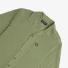 FRED PERRY [Sharp] Lightweight Textured Revere Collar Shirt - Olive Mint Afpm2517762-X88