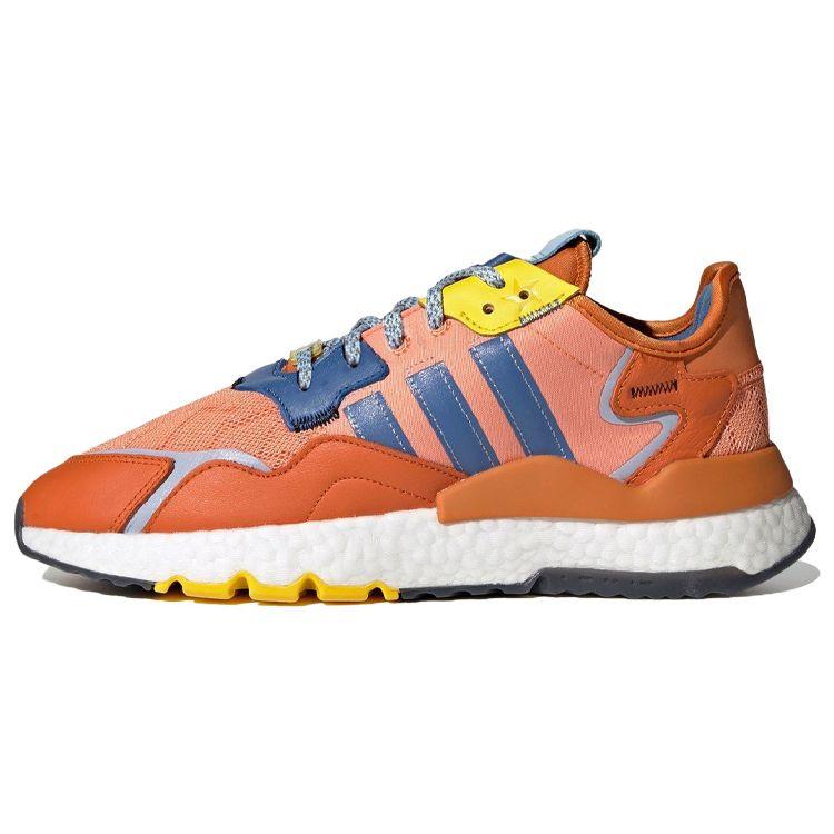 

Adidas Ninja x Nite Jogger Time In — Кроссовки унисекс янтарного оттенка оранжевые Trace-Royal Q47199