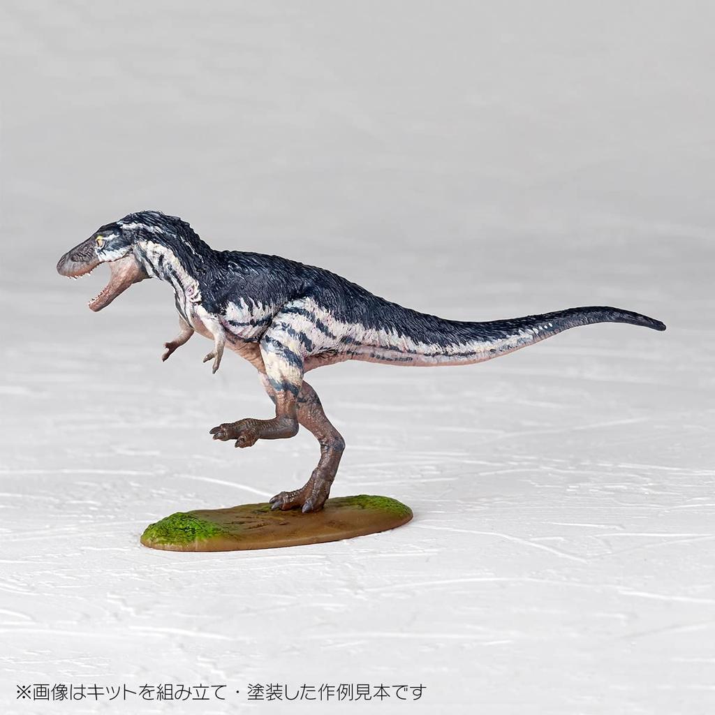 Kaiyodo Art Pla ART PLA Researcher and Tyrannosaurus Set Scale Unpainted Unassembled Plastic Model Kit 1/35