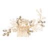 Bridal Wedding Hair Accessories Europe and America Cross Border Pearl Crystal Comb Factory Direct Sales Headdress