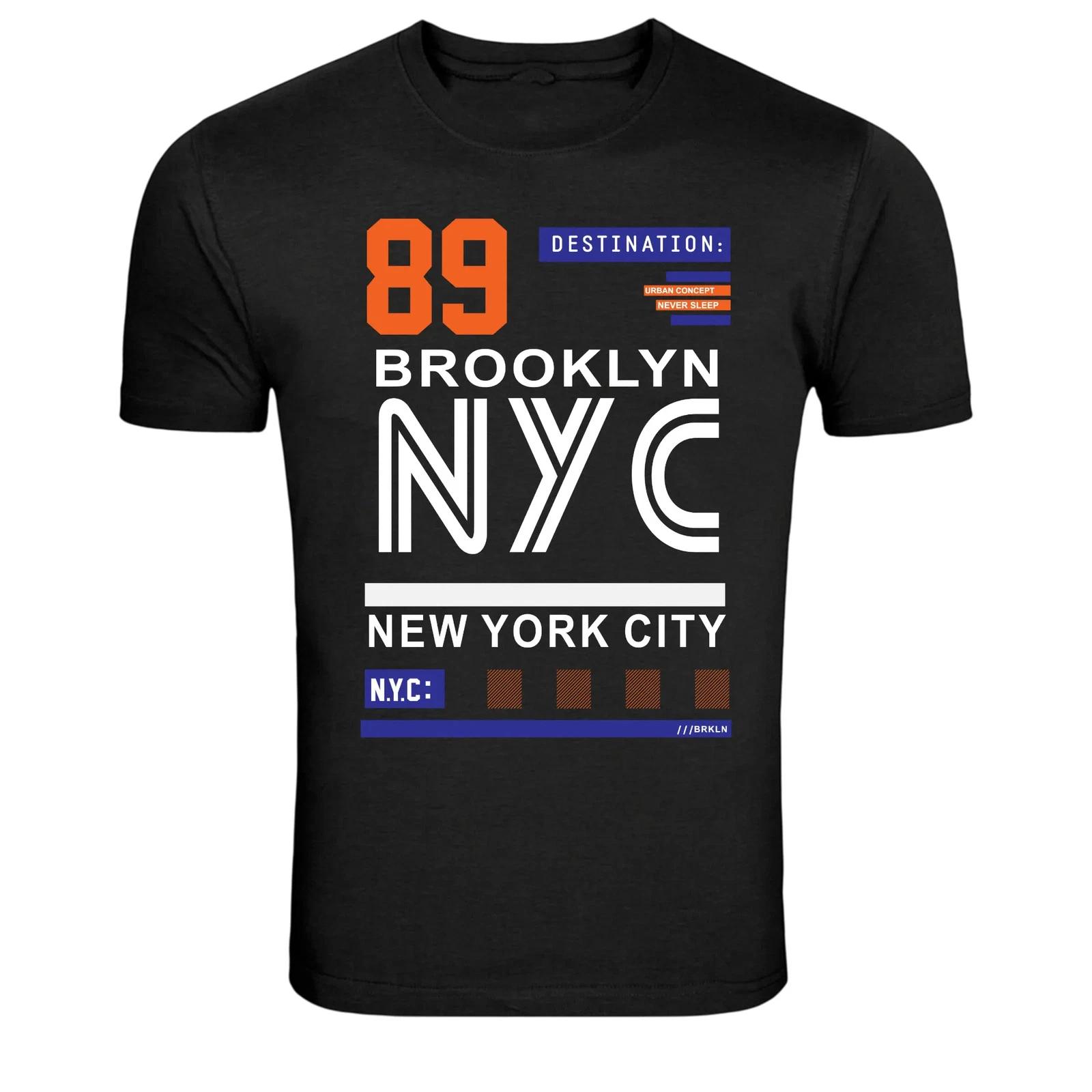 Brooklyn NYC 89 Destination New York City Graphic T-Shirt S