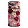 Oil Painting Rose Flowers Lanyard Case For iPhone 17 Pro Max Soft Silicone Cover For iPhone 16 Pro Max Funda iPhone 15 14 13 12 11 16E