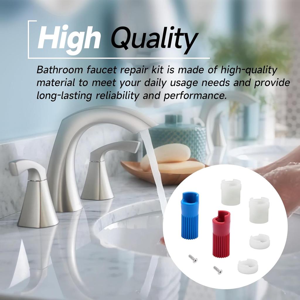 97479 Stem Extension Kit Repair Kit Replacement Parts for Moen Monticello Widespread Bathroom Sink Faucet Cartridge