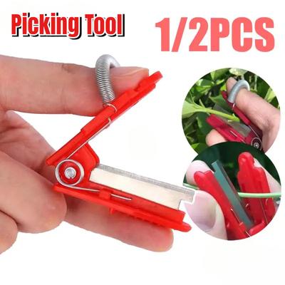 1/2PCS Vegetable Picking Tool Thump Knife Separator For Farm Garden Orchard Vegetable Separator Vegetable Fruit Harvesting Pick