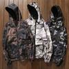 Premium Reversible Men Jacket Coats Male Casual Hooded Camouflage Windbreaker Outwear