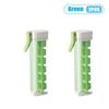 Compact Press Ice Cube Maker Slim Vertical Tray For Small Refrigerators And Single Use