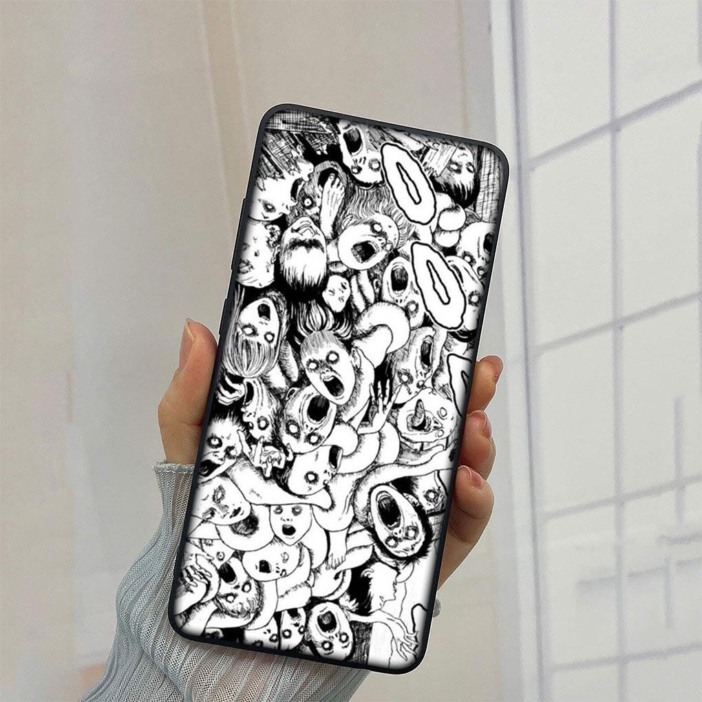 Tomie Junji Ito Collections Cover Phone Case for Xiaomi Redmi Note 9 8 11 Pro 4G 5G 9S 11S 9A 9C NFC 9T 8A Funda Soft Casing
