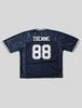 Maindeumeoseulkeonegsyeon 88 Heavy Armband Rugby Short Sleeve [Navy]