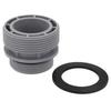Replacement Adapter with Gasket 4K8001 for Short and Long Hose Connectors On For Intex 58254 Pool Pump Filters