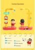 Crayon Shin-chan Voice-Activated USB Night Light with 3-Level Dimming - Bedside Sleep Companion & Creative Atmosphere Light