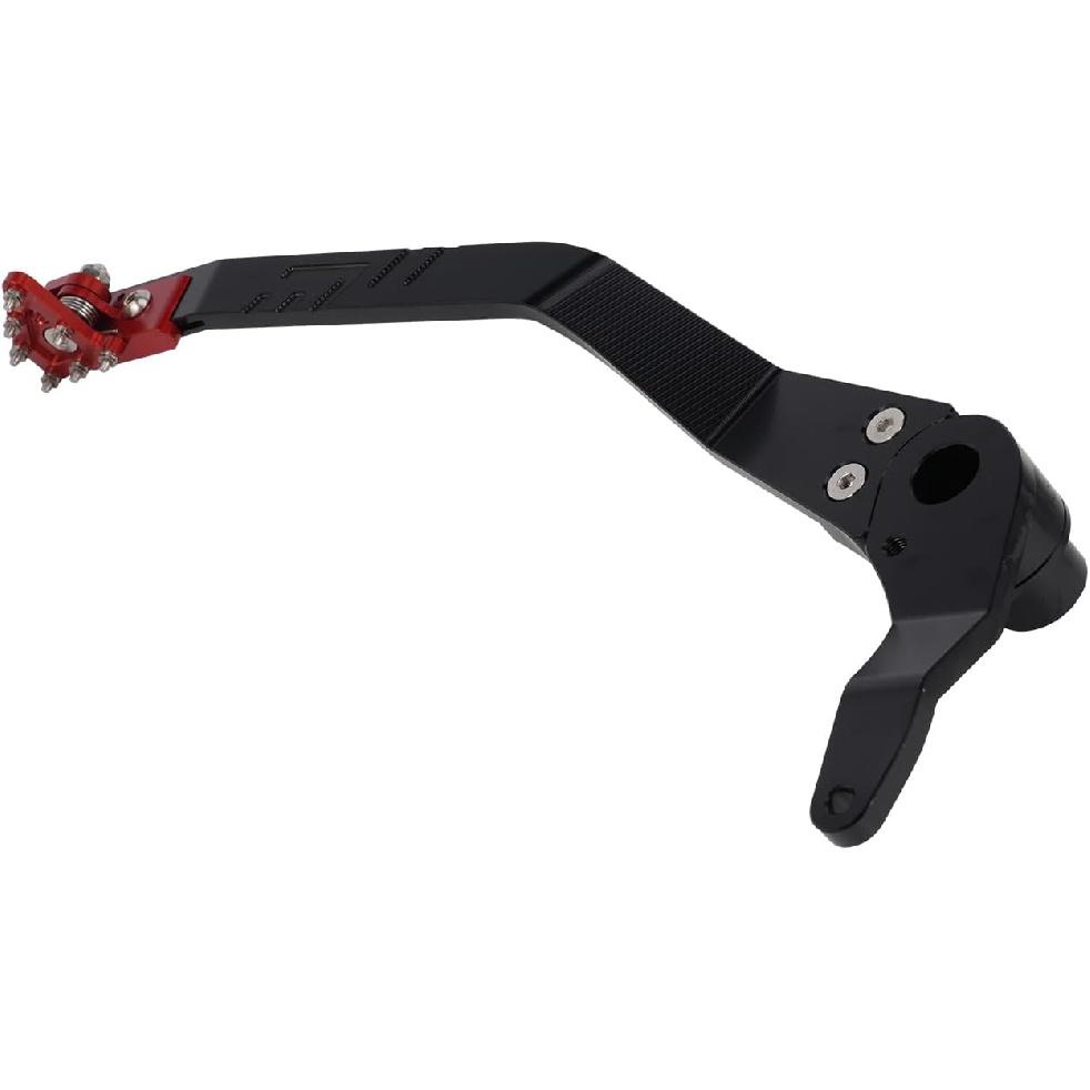 Motorcycle Rear Brake Pedal Foot Lever Extened Foldable CNC for CRF 110 CRF 110F CRF110 CRF110F 2013-2025 Dirt Bike Red