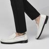 Spring 2024 New Korean Version Of All-Match Genuine Leather Shoes Men's Peas Shoes Business Trend Fashion Casual Shoes
