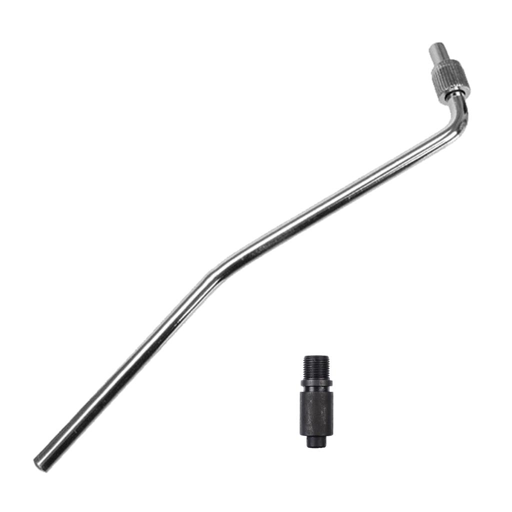 Guitar Double Tremolo Arm Bar with Whammy Bar Jacks Double Tremolo Arm Socket for Electric Guitar Tremolo Bridge