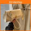 Trendy Underarm Bag With City Minimalist Style Niche Design Retro Suede Texture Single Shoulder Crossbody Bag