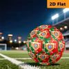 Portuguese Heritage Royal Symbols Soccer Ball Suitable for Both Training and Competition High Elasticity No. 5 Football Outdoor Sports Entertainment