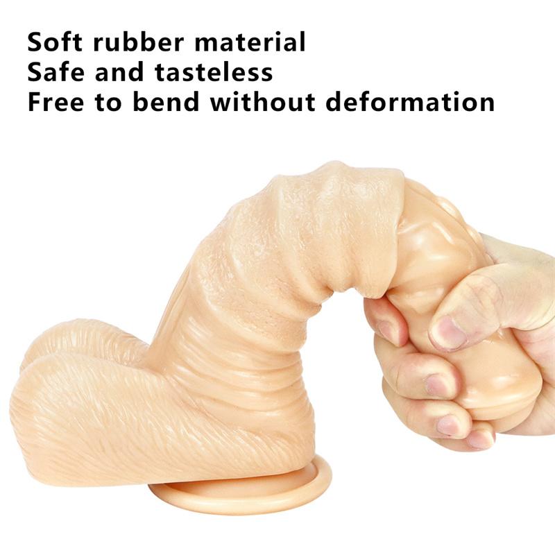 Horse Cock Female Sex Animal Long Thick Deep Ass Whip Penis Anal Masturbation Device