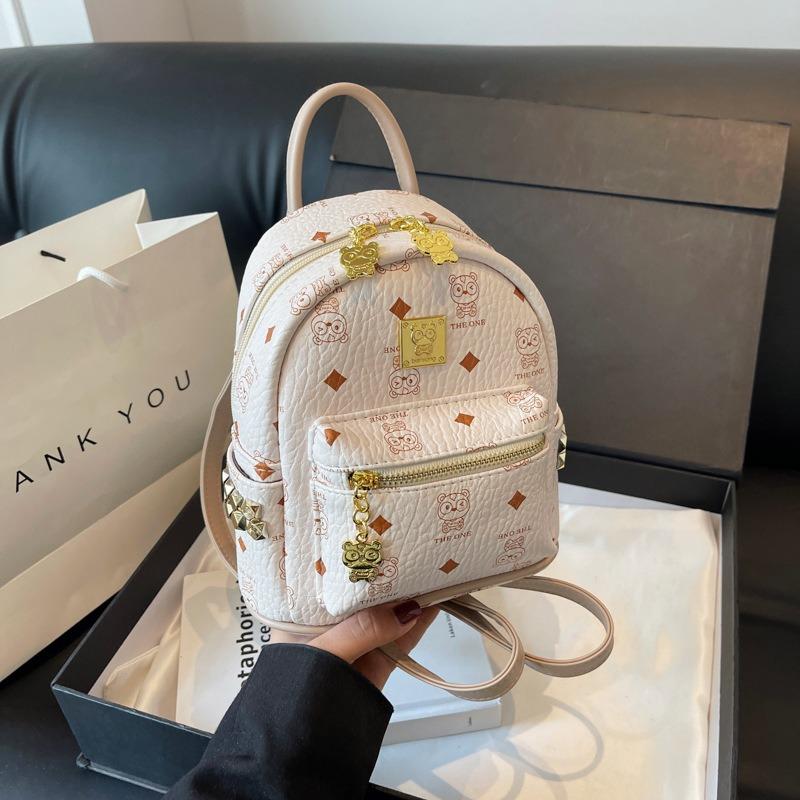 Plecak Plecak Damski Damski Nowy Modny Wysokiej klasy Torba Szkolna Dziewczęca Studentka Kolegium Podróżna Torebka Trend