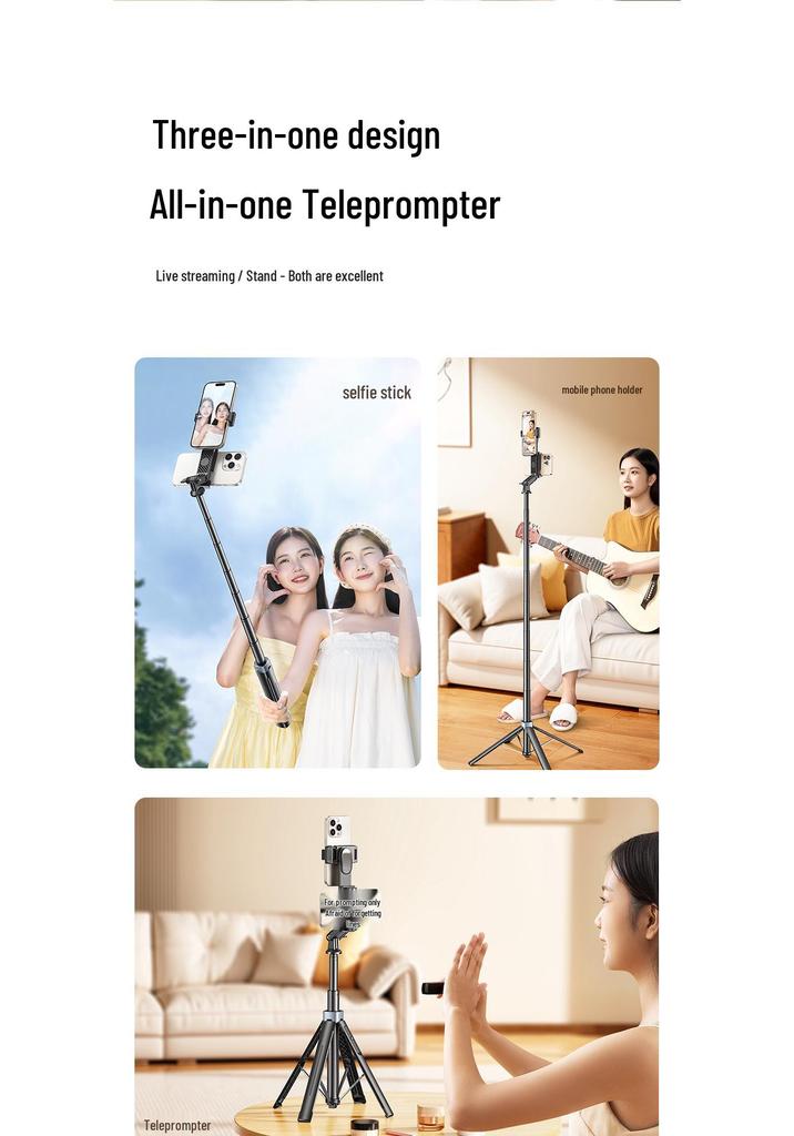 Xiao Tian 2026 Tragbarer Teleprompter & Stativ für Live-Übertragungen und Selfies