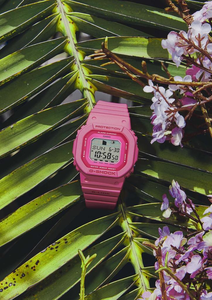 Casio G-Shock G-LIDE Mid-Size Watch GLX-S5610-4JF, Made with Environmentally Friendly Materials, Women's Pink, Authentic Japanese Product