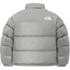 The North Face Nuptse FW24 Puffer Jacket Unisex Silver Gray NJ3NQ53B