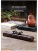 Zinc Alloy Sandalwood Incense Holder: Creative Fireproof Box for Indoor Use