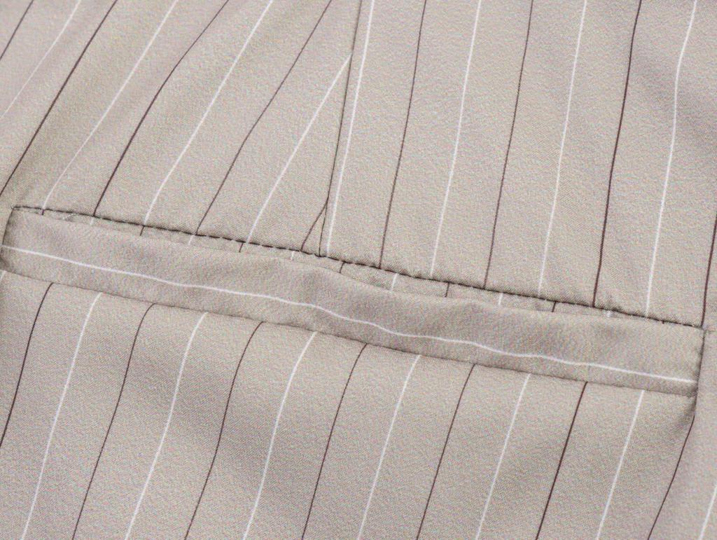 European and American French women's clothing fashion versatile design thin belt suit suit 2010821