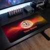Union Berlin Custom Large Mouse Pad, Personalized Name Text Print, Football Logo Non‑Slip Desk Mat Gaming Gift